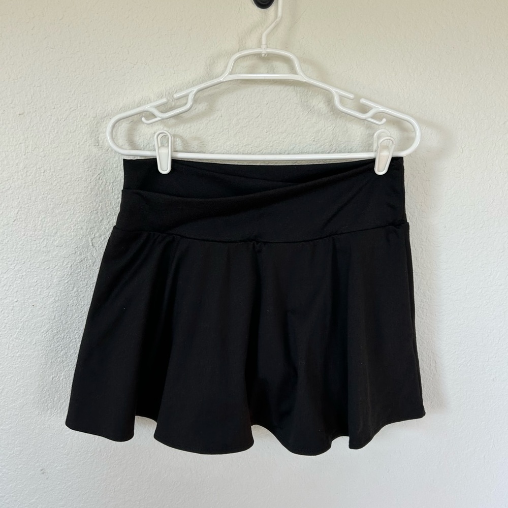 Old Navy Black Skater Skirt
